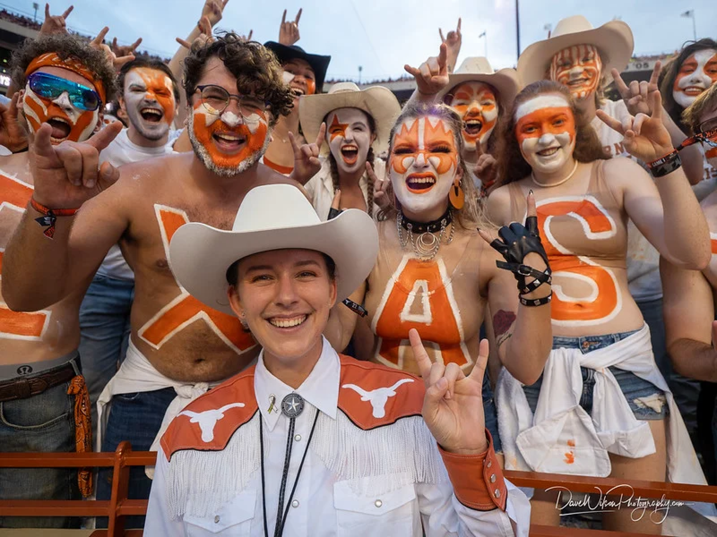 UT Austin Drum Major custom band uniform by Hook & Eye